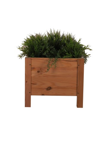 Dom i ogród - Drewniana donica RD-DNC /34x40x40cm/ Szara - product 9