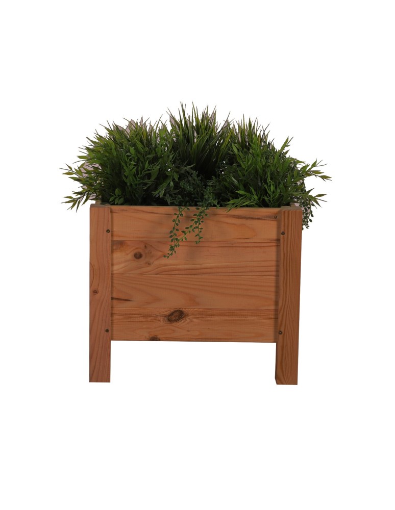 Dom i ogród - Drewniana donica RD-DNC /34x40x40cm/ Szara - product MODO24.PL 9