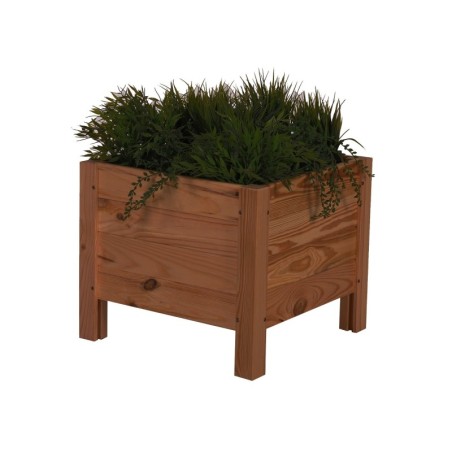 Drewniana donica RD-DNC /34x40x40cm/ Szara