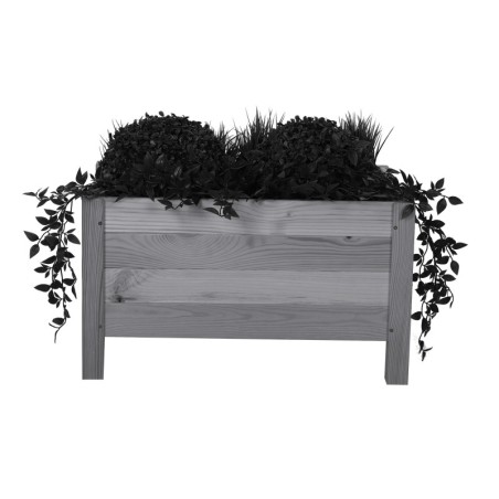 Drewniana donica RD-DNC /34x60x40cm/ Szara