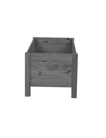 Dom i ogród - Drewniana donica RD-DNC /34x80x40cm/ Szara - product 9