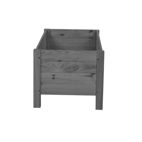 Drewniana donica RD-DNC /34x80x40cm/ Szara