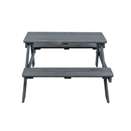 Stół piknikowy z ławkami stół ogrodowy drewniany stolik dla dzieci 1-4 lat