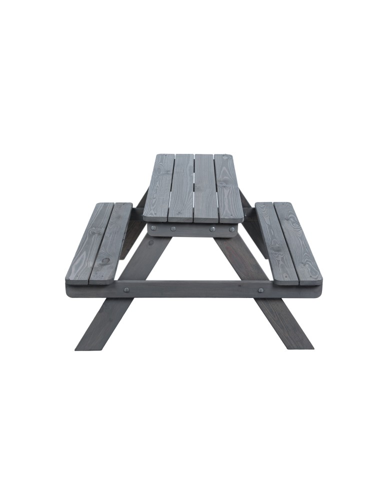 Skrzynie i ławki - Stół piknikowy z ławkami stół ogrodowy drewniany stolik dla dzieci 1-4 lat - product MODO24.PL 5