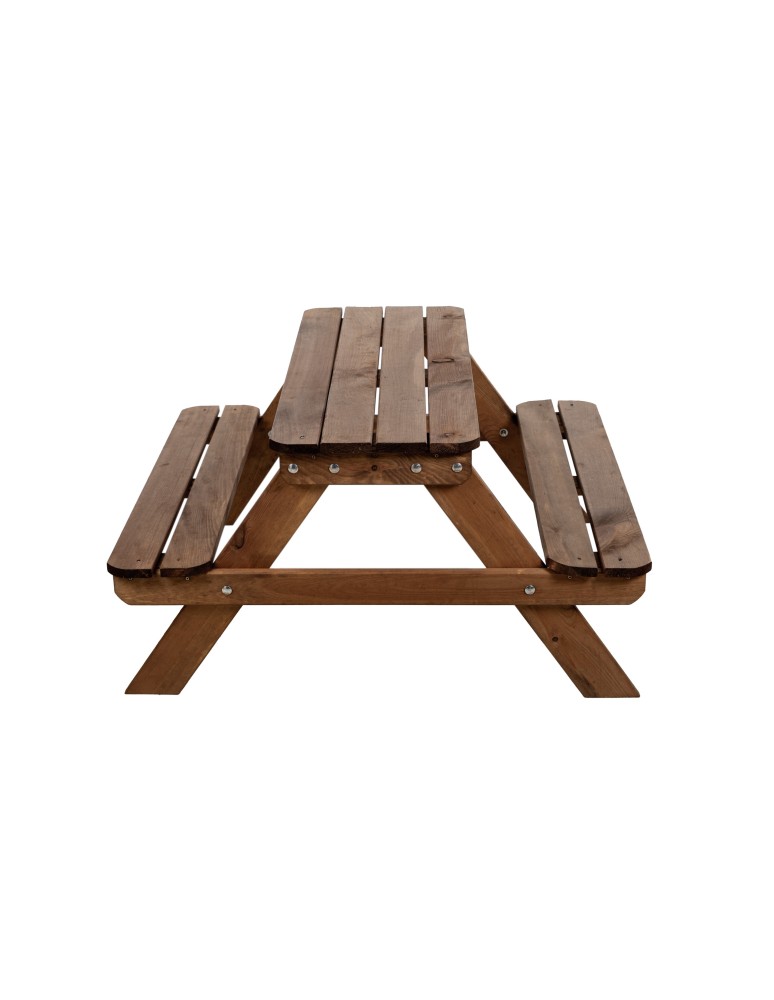 Skrzynie i ławki - Stół piknikowy z ławkami stół ogrodowy drewniany stolik dla dzieci 1-4 lat - product MODO24.PL 5