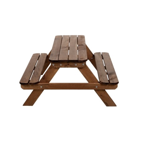 Stół piknikowy z ławkami stół ogrodowy drewniany stolik dla dzieci 1-4 lat