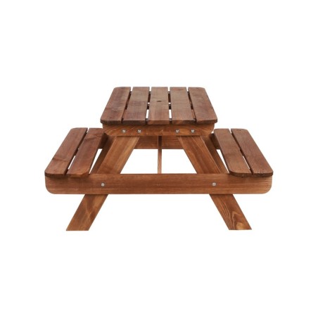 Stół piknikowy stół ogrodowy drewniany stół z ławkami stolik dla dzieci 1-6