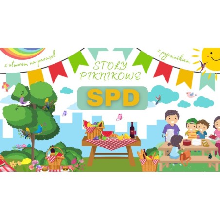 Stół piknikowy stół ogrodowy drewniany stół z ławkami stolik dla dzieci 1-6