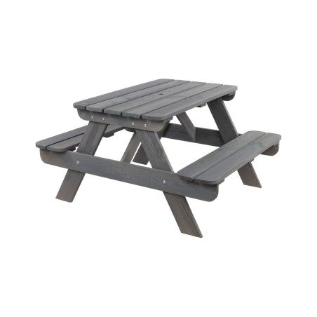 Stół piknikowy stół ogrodowy drewniany stół z ławkami stolik dla dzieci 1-6