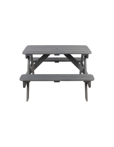 Skrzynie i ławki - Stół piknikowy stół ogrodowy drewniany stół z ławkami stolik dla dzieci 1-6 - product 4