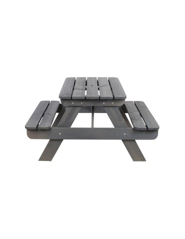 Skrzynie i ławki - Stół piknikowy stół ogrodowy drewniany stół z ławkami stolik dla dzieci 1-6 - product 5