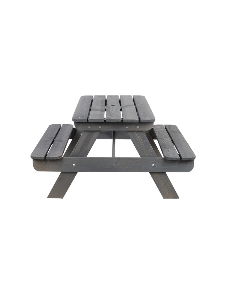 Skrzynie i ławki - Stół piknikowy stół ogrodowy drewniany stół z ławkami stolik dla dzieci 1-6 - product MODO24.PL 5