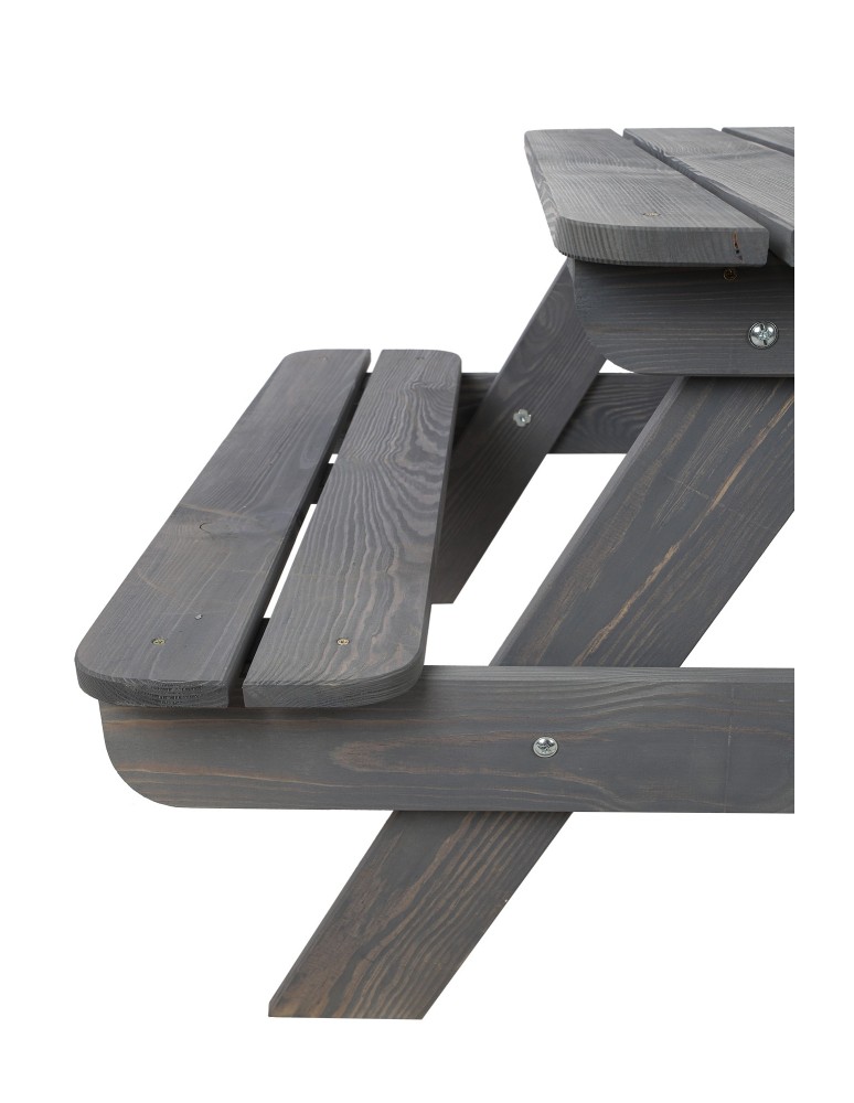 Skrzynie i ławki - Stół piknikowy stół ogrodowy drewniany stół z ławkami stolik dla dzieci 1-6 - product MODO24.PL 16