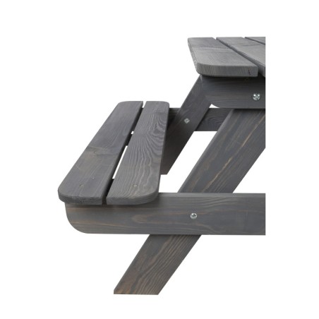 Stół piknikowy stół ogrodowy drewniany stół z ławkami stolik dla dzieci 1-6