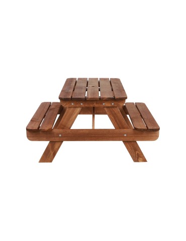 Skrzynie i ławki - Stół piknikowy do parasola stół ogrodowy stół z ławkami dla dzieci 1-10 lat - product 5