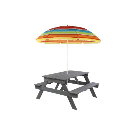 Stół piknikowy do parasola stół ogrodowy stół z ławkami dla dzieci 1-10 lat