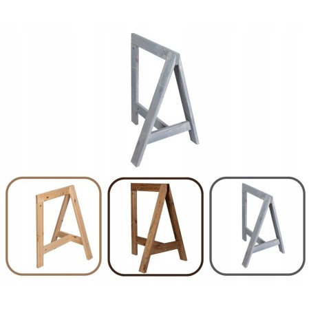 Drewniany koziołek trójnóg kobyłka kozioł warsztatowy stojak budowlany 70cm