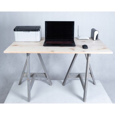 Drewniany koziołek trójnóg kobyłka kozioł warsztatowy stojak budowlany 70cm