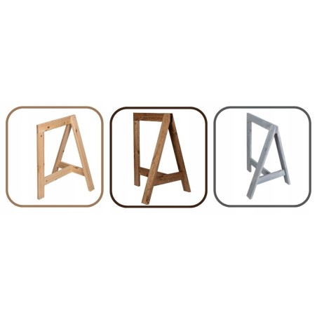 Drewniany koziołek trójnóg kobyłka kozioł warsztatowy stojak budowlany 70cm