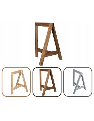 Drewniany koziołek trójnóg kobyłka kozioł warsztatowy stojak budowlany 70cm