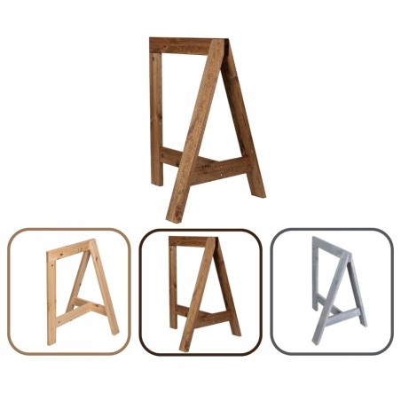 Drewniany koziołek trójnóg kobyłka kozioł warsztatowy stojak budowlany 70cm