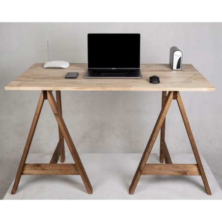 Drewniany koziołek trójnóg kobyłka kozioł warsztatowy stojak budowlany 70cm