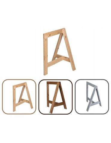 Drewniany koziołek trójnóg kobyłka kozioł warsztatowy stojak budowlany 70cm