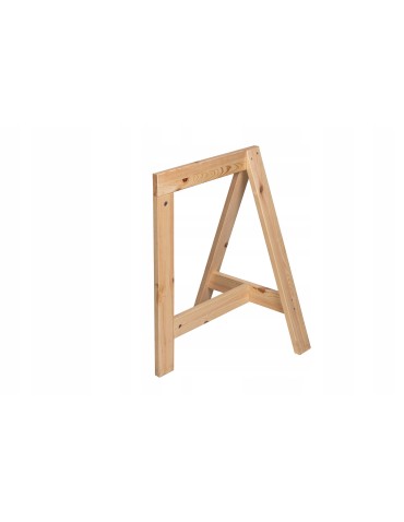 Koziołki Warsztatowe - Drewniany koziołek trójnóg kobyłka kozioł warsztatowy stojak budowlany 70cm - product 3