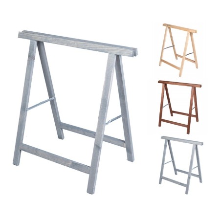 Koziołek drewniany podblatowy wieszak na siodło kozioł roboczy malarski