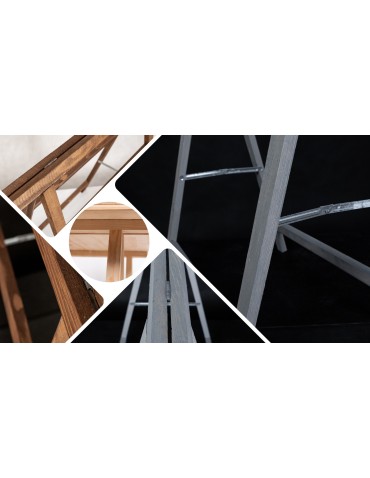 Koziołki Warsztatowe - Koziołek drewniany podblatowy wieszak na siodło kozioł roboczy malarski - product 3