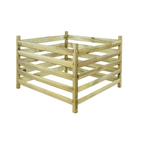 Kompostownik drewniany domowy kompostownik ogrodowy siatka na krety EKO