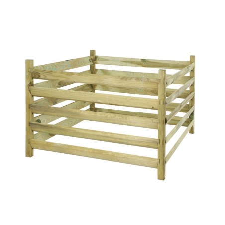 Kompostownik drewniany domowy kompostownik ogrodowy siatka na krety EKO