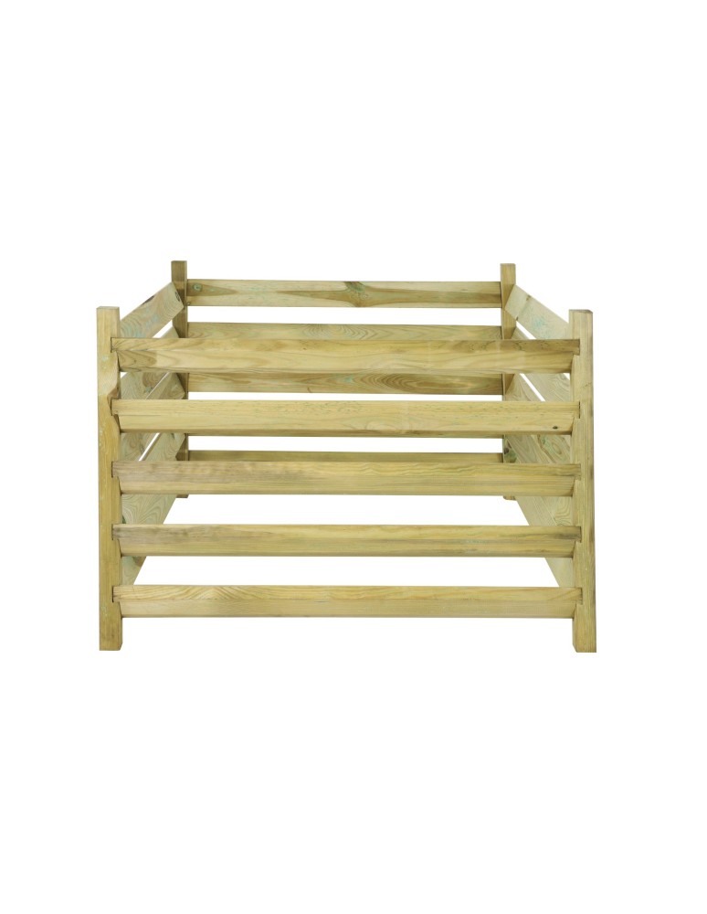 Kompostowniki - Kompostownik drewniany domowy kompostownik ogrodowy siatka na krety EKO - product MODO24.PL 5