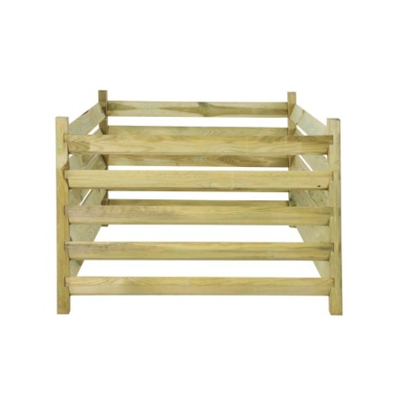 Kompostownik drewniany domowy kompostownik ogrodowy siatka na krety EKO