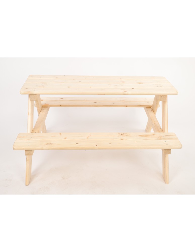 Skrzynie i ławki - Stół z ławkami stół piknikowy dziecięcy ławka ogrodowa dziecięca 1-4lata - product MODO24.PL 3