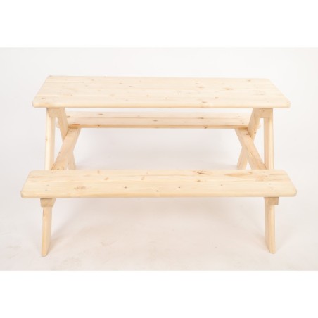 Stół z ławkami stół piknikowy dziecięcy ławka ogrodowa dziecięca 1-4lata