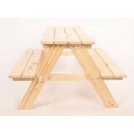 Stół z ławkami stół piknikowy dziecięcy ławka ogrodowa dziecięca 1-4lata