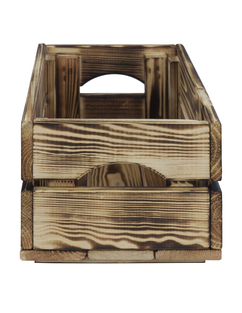 Skrzynki S - Drewniana skrzynka na warzywa skrzyneczka skrzynki drewniane 30x20 sosna - product MODO24.PL 3