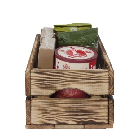 Drewniana skrzynka na warzywa skrzyneczka skrzynki drewniane 30x20 sosna