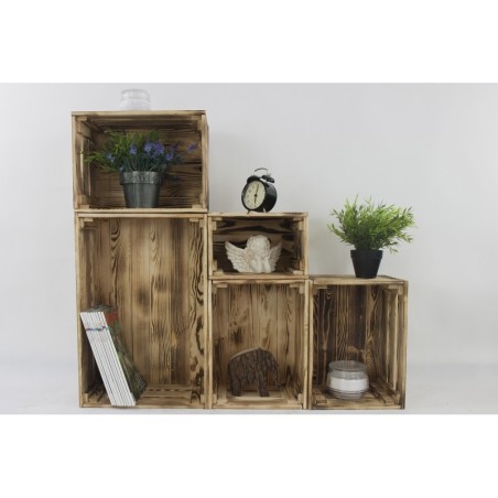 Drewniana skrzynka na warzywa skrzyneczka skrzynki drewniane 30x20 sosna