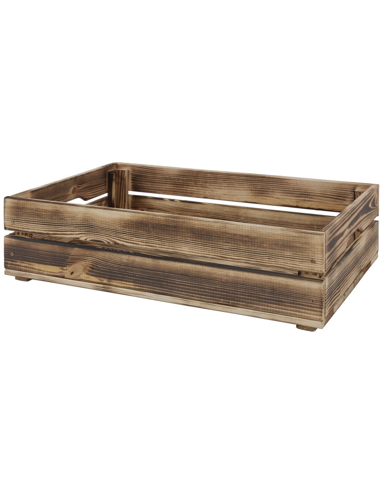 Skrzynki S - Drewniana skrzynka na warzywa skrzyneczka skrzynki drewniane 60x40 DUŻA EKO - produkt MODO24.PL 1