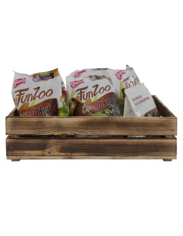 Skrzynki S - Drewniana skrzynka na warzywa skrzyneczka skrzynki drewniane 60x40 DUŻA EKO - product 4