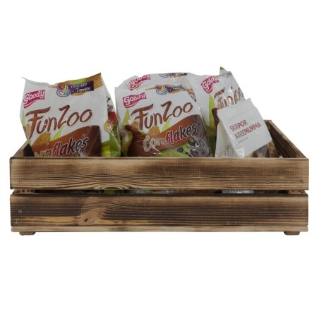 Drewniana skrzynka na warzywa skrzyneczka skrzynki drewniane 60x40 DUŻA EKO