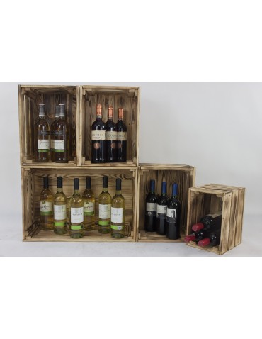 Skrzynki S - Drewniana skrzynka na warzywa skrzyneczka skrzynki drewniane 60x40 DUŻA EKO - product 8