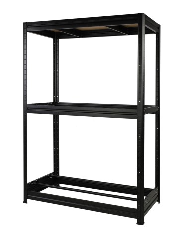 Regały na opony (półka) - Stojak na opony regał na koła OBROTOWE ROLKI 177X120X60 cm SOLIDNY POLSKI - product 3