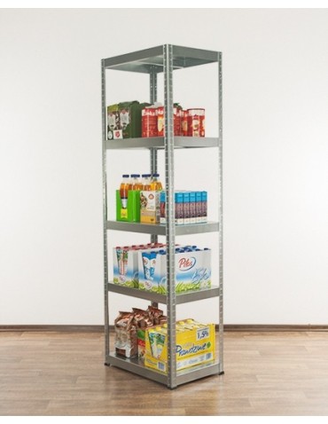 Elara - Regał metalowy ELARA 180x60x40 5p ocynk - product 16