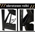 Stojak na opony regał na koła OBROTOWE ROLKI 177X120X60 cm SOLIDNY POLSKI
