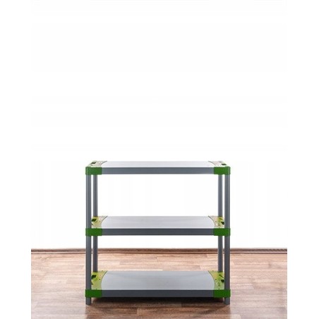 Regał magazynowy regał plastikowy do piwnicy regał garażowy 98x100x46cm EKO