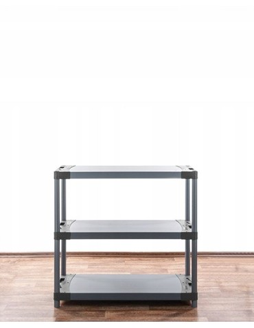 Regały plastikowe - Regał magazynowy plastikowy do piwnicy regał garażowy 98x110x46 3 półki EKO - product 5