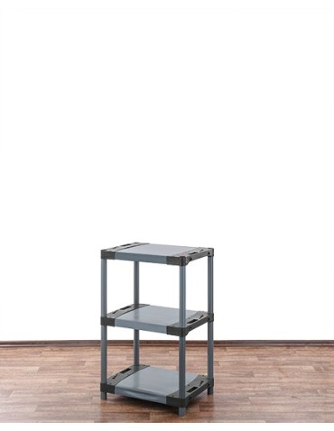 Regały plastikowe - Regał magazynowy regał plastikowy do piwnicy regał garażowy 98x90x46 cm EKO - product 4